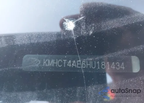 2017 Hyundai Accent Se z USA, uszkodzony, nr VIN KMHCT4AE6HU181434